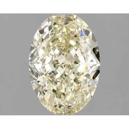 Diament laboratoryjny o barwie fantazyjnej szlif owalny, 2.08ct, VVS2, Fancy Intense Yellow, IGI LG687524574