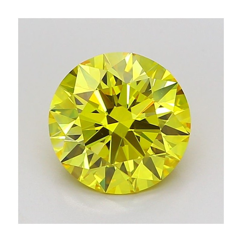 Diament laboratoryjny o barwie fantazyjnej szlif okrągły, 2.09ct, VVS1, Fancy Vivid Yellow, IGI LG737536588 Diament laboratoryjny o barwie fantazyjnej szlif okrągły, 2.09ct, VVS1, Fancy Vivid Yellow, IGI LG737536588