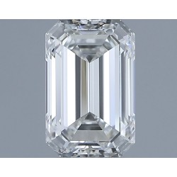 Diament szlif szmaragdowy, 0.93ct, VVS2, H, GIA 6532377003