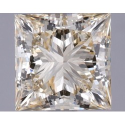 Diament laboratoryjny o barwie fantazyjnej szlif princess, 1.19ct, VVS2, Fancy Yellow, IGI LG624430971