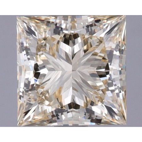 Diament laboratoryjny o barwie fantazyjnej szlif princess, 1.19ct, VVS2, Fancy Yellow, IGI LG624430971