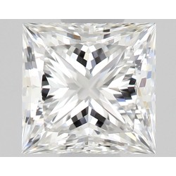 Diament szlif princess, 0.51ct, VVS1, F, GIA 6525405842