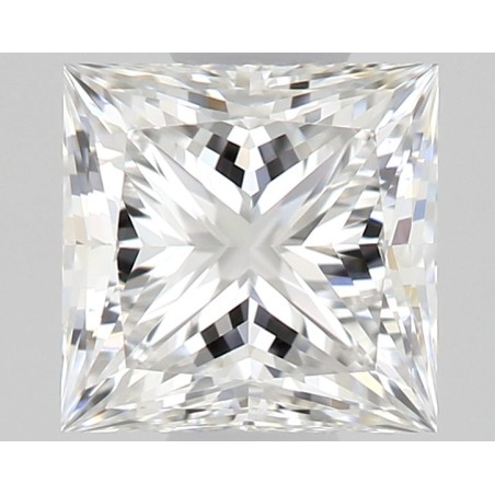 Diament szlif princess, 0.51ct, VVS1, F, GIA 6525405842