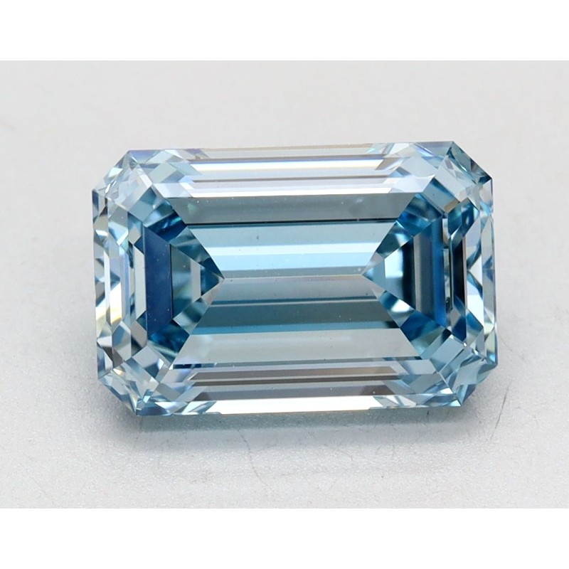 Diament laboratoryjny o barwie fantazyjnej szlif szmaragdowy, 2.42ct, VVS2, Fancy Intense Blue, IGI LG644430791 Diament laboratoryjny o barwie fantazyjnej szlif szmaragdowy, 2.42ct, VVS2, Fancy Intense Blue, IGI LG644430791