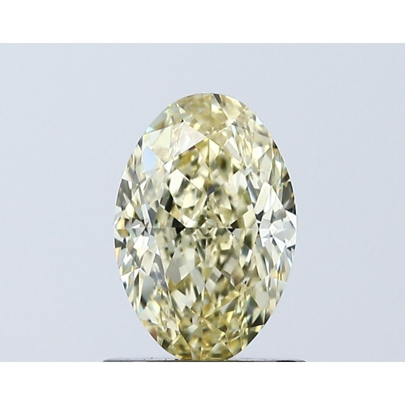 Diament laboratoryjny o barwie fantazyjnej szlif owalny, 1.09ct, VVS2, Fancy Intense Yellow, IGI LG671438817