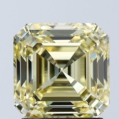 Diament laboratoryjny o barwie fantazyjnej szlif szmaragdowy kwadratowy, 2.04ct, VVS2, Fancy Intense Yellow, IGI LG673404418