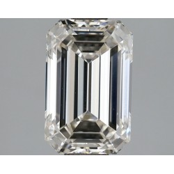 Diament laboratoryjny o barwie fantazyjnej szlif szmaragdowy, 2.15ct, VVS2, Fancy Vivid Blue, IGI LG698535803