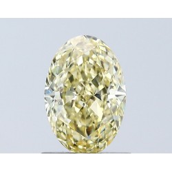 Diament laboratoryjny o barwie fantazyjnej szlif owalny, 1.03ct, VVS2, Fancy Intense Yellow, IGI LG671433087