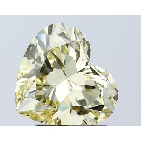 Diament laboratoryjny o barwie fantazyjnej serce, 2.08ct, VVS2, Fancy Vivid Yellow, IGI LG671438796