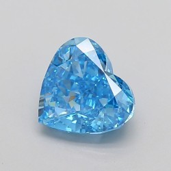 Diament laboratoryjny o barwie fantazyjnej serce, 2.78ct, VVS2, Fancy Vivid Blue, IGI LG710521508