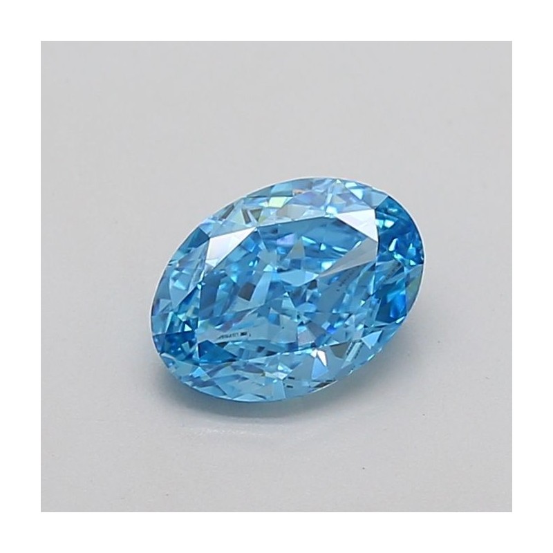 Diament laboratoryjny o barwie fantazyjnej szlif owalny, 1.19ct, VVS2, Fancy Vivid Blue, IGI LG710521488 Diament laboratoryjny o barwie fantazyjnej szlif owalny, 1.19ct, VVS2, Fancy Vivid Blue, IGI LG710521488