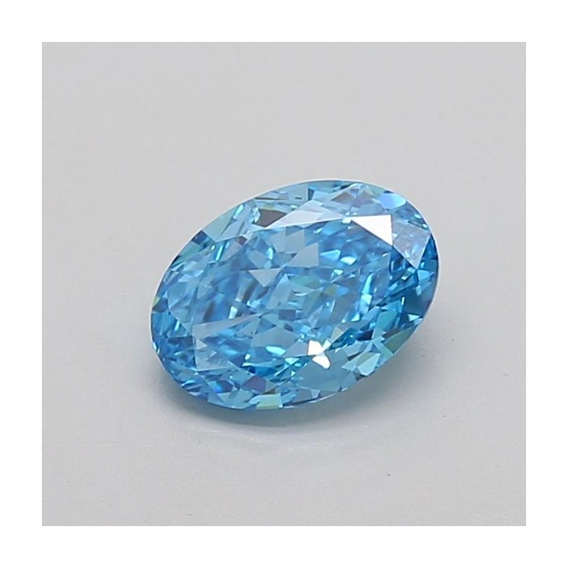 Diament laboratoryjny o barwie fantazyjnej szlif owalny, 1.25ct, VVS2, Fancy Vivid Blue, IGI LG710521489 Diament laboratoryjny o barwie fantazyjnej szlif owalny, 1.25ct, VVS2, Fancy Vivid Blue, IGI LG710521489