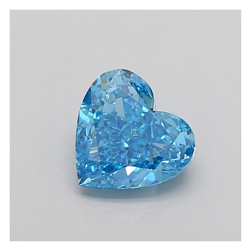 Diament laboratoryjny o barwie fantazyjnej serce, 1.65ct, VVS2, Fancy Vivid Blue, IGI LG710521496 Diament laboratoryjny o barwie fantazyjnej serce, 1.65ct, VVS2, Fancy Vivid Blue, IGI LG710521496