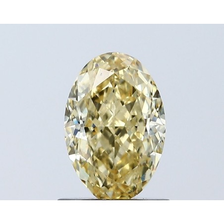 Diament laboratoryjny o barwie fantazyjnej szlif owalny, 1.09ct, VVS2, Fancy Intense Yellow, IGI LG671438864