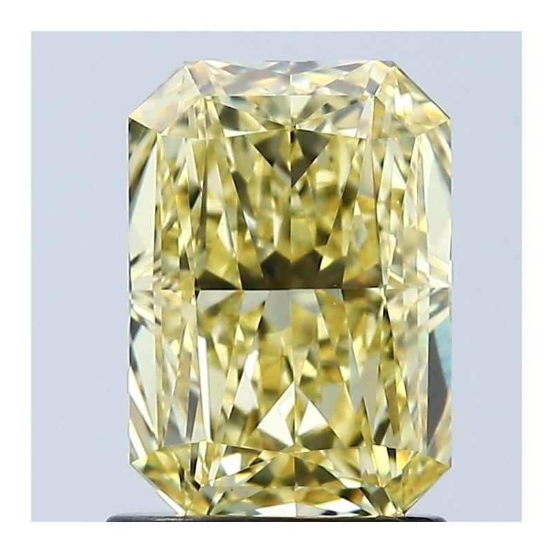 Diament laboratoryjny o barwie fantazyjnej radiant, 1.56ct, VVS2, Fancy Intense Yellow, IGI LG678569689