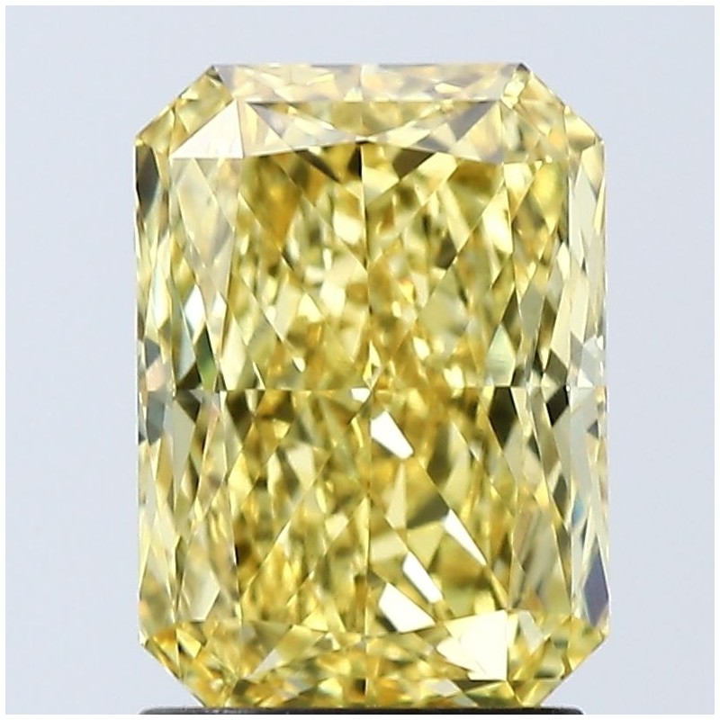 Diament laboratoryjny o barwie fantazyjnej radiant, 2.04ct, VVS2, Fancy Vivid Yellow, IGI LG675592048