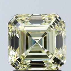 Diament laboratoryjny o barwie fantazyjnej szlif szmaragdowy kwadratowy, 2.03ct, VVS2, Fancy Intense Yellow, IGI LG671489192