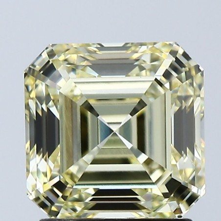 Diament laboratoryjny o barwie fantazyjnej szlif szmaragdowy kwadratowy, 2.03ct, VVS2, Fancy Intense Yellow, IGI LG671489192