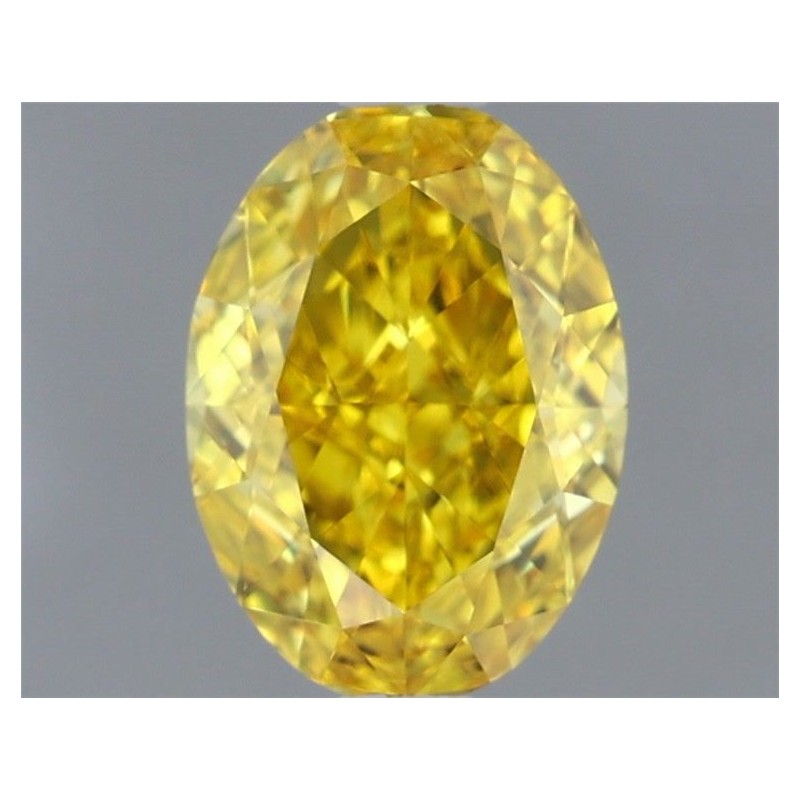 Diament laboratoryjny o barwie fantazyjnej szlif owalny, 1.15ct, VVS2, Fancy Vivid Yellow, IGI LG681544960