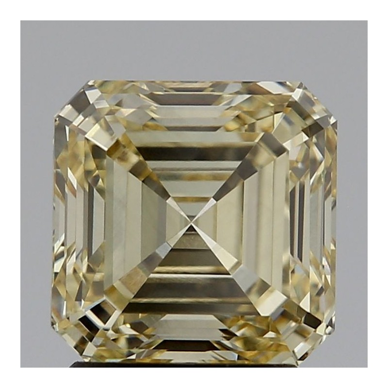 Diament laboratoryjny o barwie fantazyjnej Asscher, 2.01ct, VVS2, Fancy Yellow, IGI LG642439349