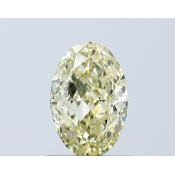 Diament laboratoryjny o barwie fantazyjnej szlif owalny, 1.05ct, VVS2, Fancy Intense Yellow, IGI LG671438795