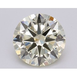 Diament laboratoryjny o barwie fantazyjnej szlif okrągły, 2.05ct, VVS2, Fancy Light Yellow, IGI LG611372098