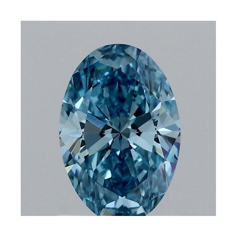 Diament laboratoryjny o barwie fantazyjnej szlif owalny, 1.01ct, VVS2, Fancy Vivid Blue, IGI LG693549084