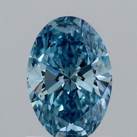 Diament laboratoryjny o barwie fantazyjnej szlif owalny, 1.01ct, VVS2, Fancy Vivid Blue, IGI LG693549084