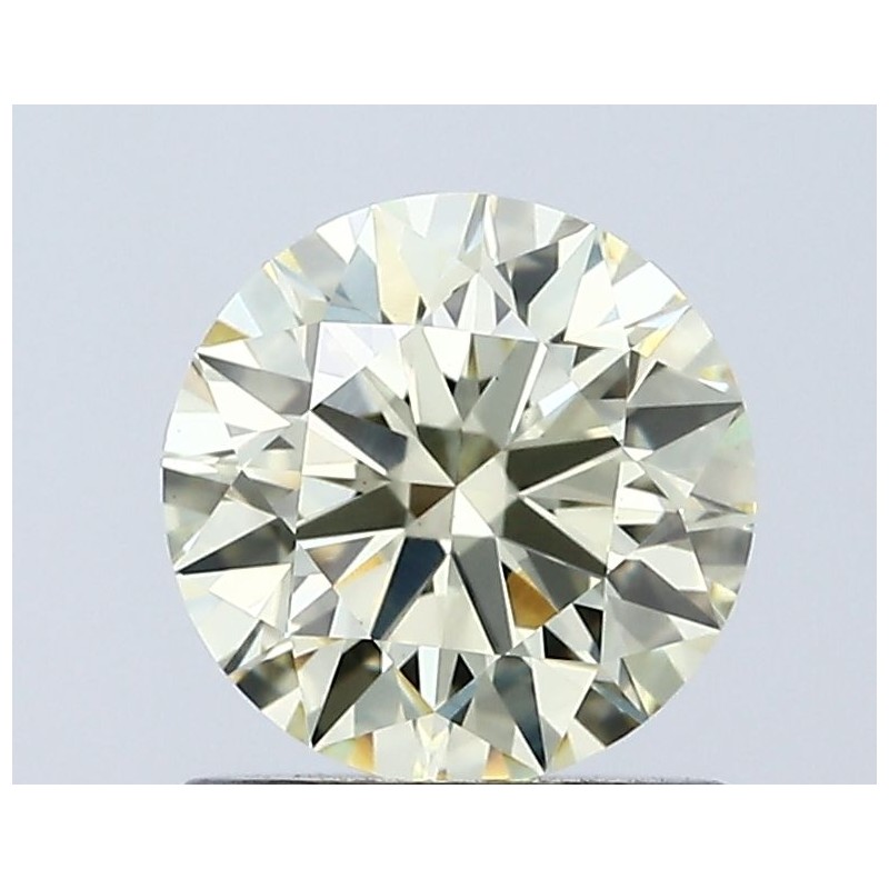 Diament laboratoryjny o barwie fantazyjnej szlif okrągły, 1.04ct, VVS2, Fancy Light Yellow, IGI LG671433217