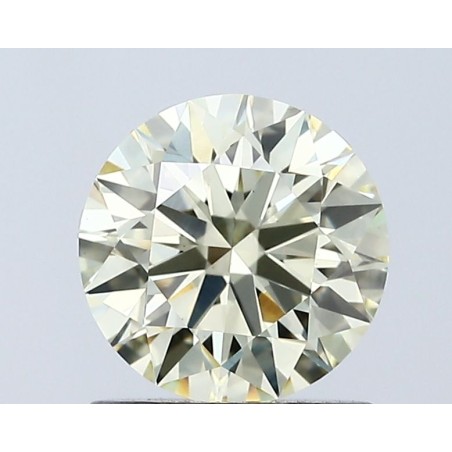 Diament laboratoryjny o barwie fantazyjnej szlif okrągły, 1.04ct, VVS2, Fancy Light Yellow, IGI LG671433217