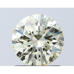 Diament laboratoryjny o barwie fantazyjnej szlif okrągły, 1.09ct, VVS2, Fancy Light Yellow, IGI LG671433218