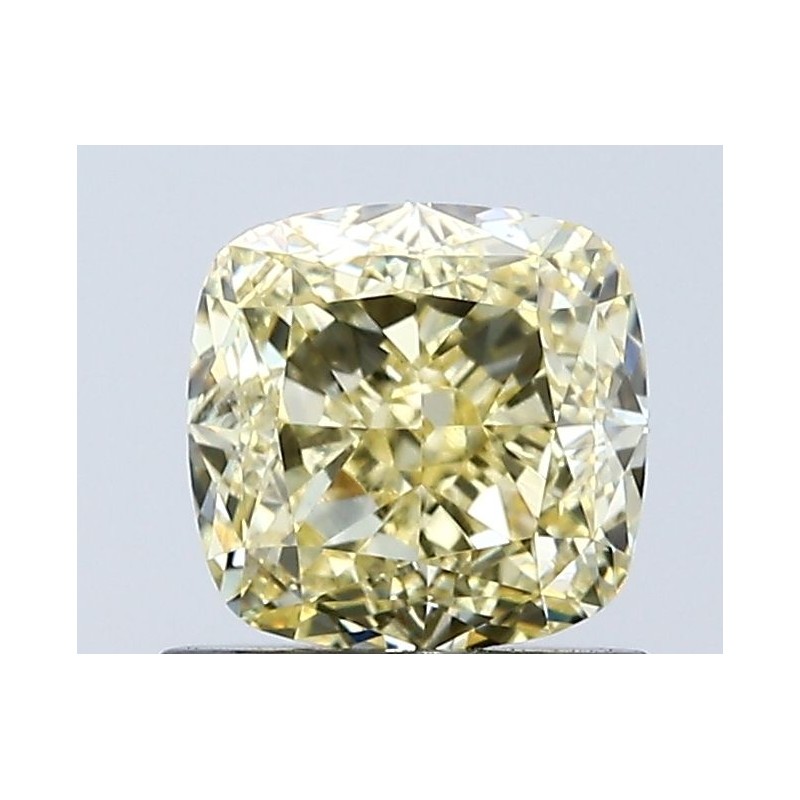 Diament laboratoryjny o barwie fantazyjnej szlif poduszkowy brylantowy, 1.03ct, VVS2, Fancy Intense Yellow, IGI LG671433093