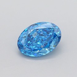 Diament laboratoryjny o barwie fantazyjnej szlif owalny, 1.96ct, VVS2, Fancy Vivid Blue, IGI LG717510155