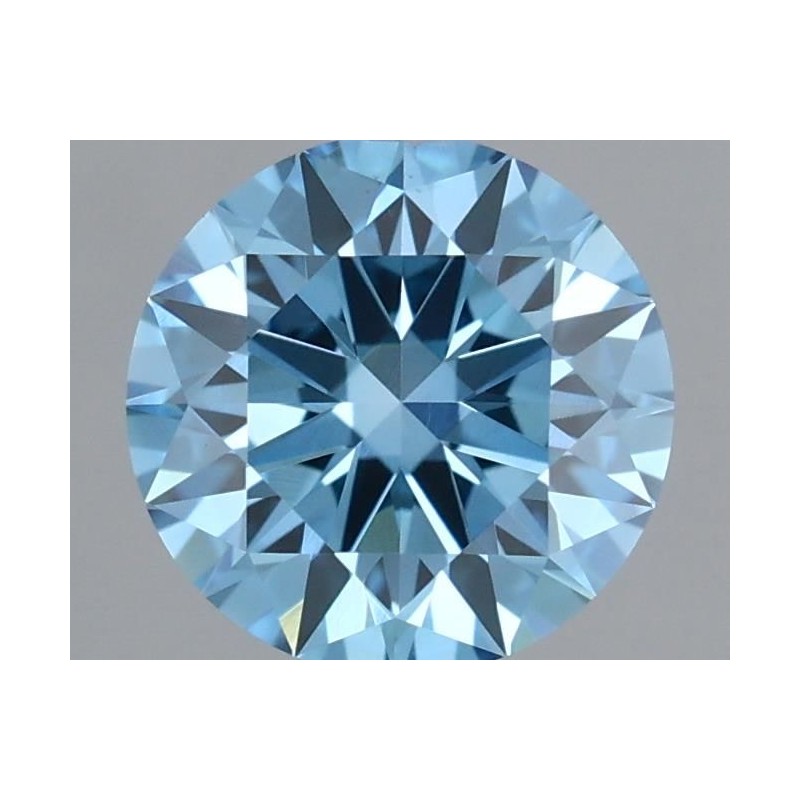 Diament laboratoryjny o barwie fantazyjnej szlif okrągły, 0.71ct, VVS2, Fancy Vivid Blue, IGI LG712517937 Diament laboratoryjny o barwie fantazyjnej szlif okrągły, 0.71ct, VVS2, Fancy Vivid Blue, IGI LG712517937
