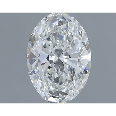 Diament szlif owalny, 0.5ct, VVS2, H, GIA 7536653012