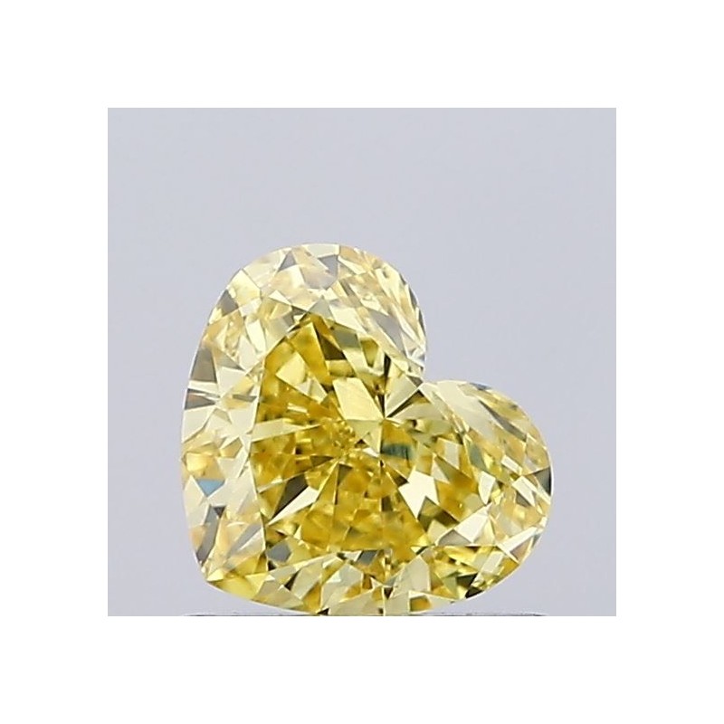 Diament laboratoryjny o barwie fantazyjnej serce, 0.71ct, VVS2, Fancy Intense Yellow, IGI LG720533392 Diament laboratoryjny o barwie fantazyjnej serce, 0.71ct, VVS2, Fancy Intense Yellow, IGI LG720533392