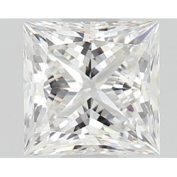 Diament szlif princess, 0.6ct, VS2, E, GIA 3525423622