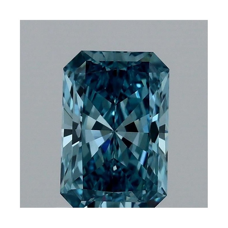 Diament laboratoryjny o barwie fantazyjnej radiant, 1.09ct, VVS2, Fancy Vivid Blue, IGI LG705505275