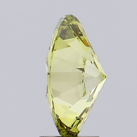 Diament laboratoryjny o barwie fantazyjnej szlif owalny, 2.24ct, VVS2, Fancy Intense Gray Yellow, IGI LG595384335