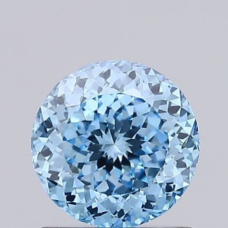 Diament laboratoryjny o barwie fantazyjnej szlif okrągły, 0.97ct, VVS2, Fancy Vivid Blue, IGI LG729516443