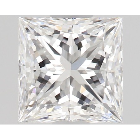 Diament szlif princess, 0.7ct, VS1, E, GIA 6535044285