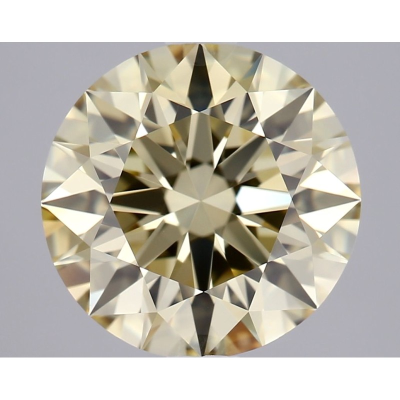 Diament laboratoryjny o barwie fantazyjnej szlif okrągły, 2.05ct, VVS1, Fancy Intense Yellow, IGI LG692583509