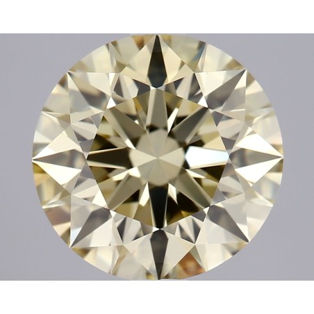 Diament laboratoryjny o barwie fantazyjnej szlif okrągły, 2.05ct, VVS1, Fancy Intense Yellow, IGI LG692583509