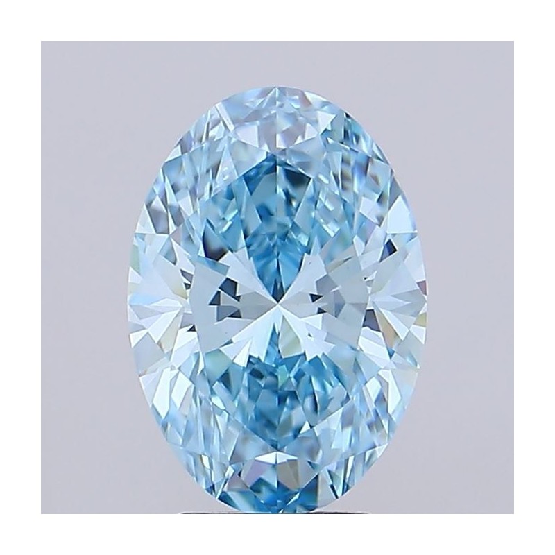 Diament laboratoryjny o barwie fantazyjnej szlif owalny, 2.58ct, VVS2, Fancy Vivid Blue, IGI LG731513792 Diament laboratoryjny o barwie fantazyjnej szlif owalny, 2.58ct, VVS2, Fancy Vivid Blue, IGI LG731513792