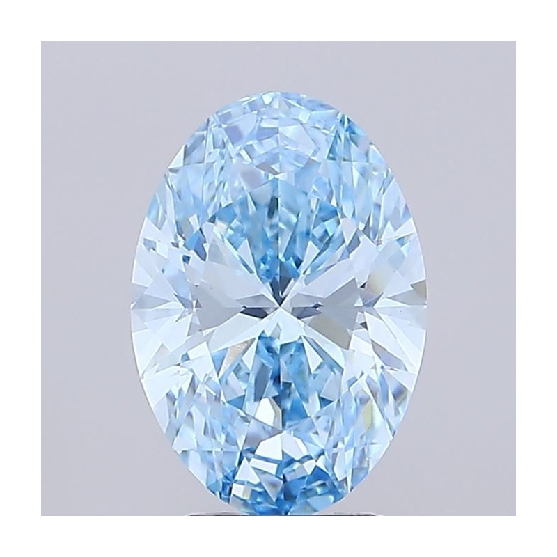 Diament laboratoryjny o barwie fantazyjnej szlif owalny, 2.61ct, VVS2, Fancy Vivid Blue, IGI LG731513798 Diament laboratoryjny o barwie fantazyjnej szlif owalny, 2.61ct, VVS2, Fancy Vivid Blue, IGI LG731513798