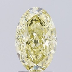 Diament laboratoryjny o barwie fantazyjnej szlif owalny, 2.03ct, VVS2, Fancy Yellow, IGI LG731504690