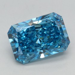 Diament laboratoryjny o barwie fantazyjnej radiant, 2.03ct, VVS2, Fancy Vivid Blue, IGI LG696551773