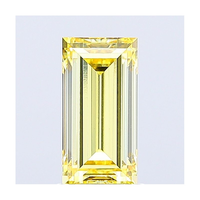 Diament laboratoryjny o barwie fantazyjnej bagietka, 2.03ct, VVS2, Fancy Yellow, IGI LG741525838
