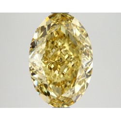 Diament laboratoryjny o barwie fantazyjnej szlif owalny, 2.95ct, VVS2, Fancy Intense Yellow, IGI LG646455848
