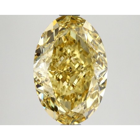 Diament laboratoryjny o barwie fantazyjnej szlif owalny, 2.95ct, VVS2, Fancy Intense Yellow, IGI LG646455848